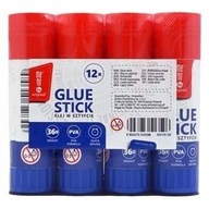 Kancelárske GLUE STICK Lepiace tyčinky OFFICE Sada príslušenstva 36g (12 ks)