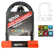 U-LOCK VISIACI ZÁMOK S ALARMOM KOVIX KTL16-210 ČIERNA