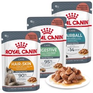 Royal Canin Mix Mix Chair pokožka trávivá kadernica 3x85g mačky v omáčke