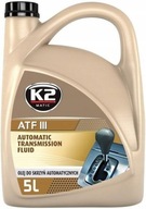 Olej do automatickej prevodovky K2 ATF III 5l