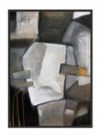 OBRAZOVÝ PLAGÁT V RÁME 53x73 cm Abstrakt P1600