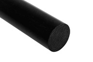 Tyč, polyamidový driek, čierny Ertalon Fi 65x500mm
