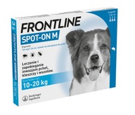 FRONTLINE SPOT-ON FLEA TICK DOGS 10-20kg 3x1,34