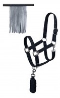 HORZE Halter+Tether+Tassels MORETON Night Navy C