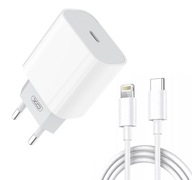 USB-C kocka nabíjačka 20W kábel 200 cm pre iPhone