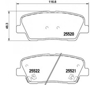 BREMBO BRZDOVÉ DESTIČKY HYUNDAI EQUUS