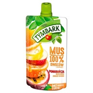 Tymbark Mousse Pomaranč Mučenka Jablko Banán 100%