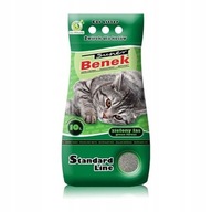 Super Benek Standard Line Bentonit Gravel Gravel pre Cat Green Forest 10L