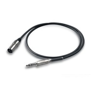 Proel Mikrofónny a stereo jack kábel M - XLR M 3m