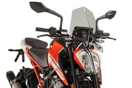 Dymové predné sklo PUIG 9514H KTM 125 /390 Duke