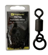 RidgeMonkey Swivels veľkosť 8 Flexi Ring Swivel 10 ks.