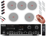 JBL 5.0 STROPNÉ REPRODUKTORY VÝKONNÝ BT FM AMPLITUNER