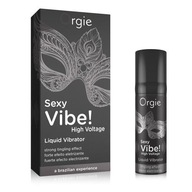 Gél-SEXY VIBE! VYSOKÉ NAPÄTIE - KVAPALNÝ VIBRÁTOR - 15 ML