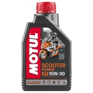 MOTUL Scooter Power 4T MB 10W30 1L - syntetický motocyklový olej pre skútre