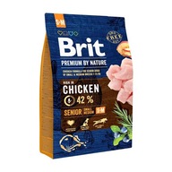 Brit Premium By Nature Senior S+M 3kg York