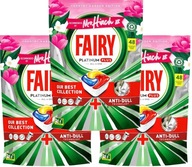 Kapsule do umývačky riadu FAIRY PLUS Platinum Allin1 LEMON 115+29 ZADARMO = 144 ks