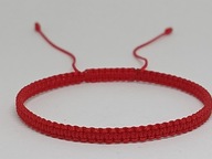 NÁRAMOK ŠŤASTIA MACRAME CELEBRITY KABALA RED NIT