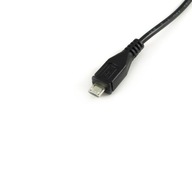 MicroUSB B zástrčka s 20cm káblom - napájanie, 2 pi