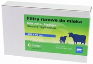 Plechovka Agri, Rúrkový filter na mlieko, 320 x 60 mm, 200 ks.