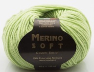 MERINO SOFT Priadza Rial GREEN 129 / 100% Merino