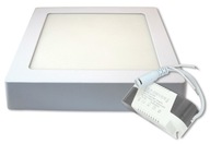 Prisadený štvorcový LED panel 12W Proma 4000K