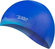 Elastická silikónová plavecká čiapka do bazéna AQUA SPEED Bunt 79