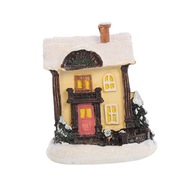 LED Light Village House Ornament Luminous Mini