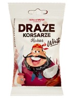 Korsarze WHITE kokosové dražé WHITE Skawa 10x70g