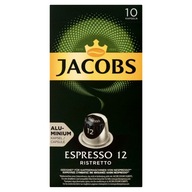 Jacobs Espresso Ristretto Mletá kávová kapsula 52 g (10 kusov)