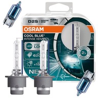 OSRAM D2S COOL BLUE INTENZÉ XENÓNOVÉ BIELE XENÓNOVÉ ŽIAROVKY + W5W COOL BLUE