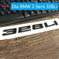 Čierne nálepky na auto s emblémom pre BMW 328Li