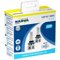 Výkonnostné LED ŽIAROVKY NARVA H11 x2 6500K