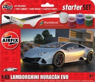 Airfix Starter Set - Lamborghini Huracan - Postaviteľný model - Mierka: 1:43