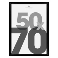 RÁM NA FOTO PLAGÁT čierny VEĽKÝ RÁM 50x70
