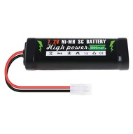 NIMH SC 7,2V 5000MAH TAMIYA-2P BATÉRIA S VYSOKOKAPACITNOU ZÁSTRČKOU