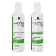 Seboradin DARK HAIR set šampón na farbené vlasy 200 ml + kondicionér 200 ml