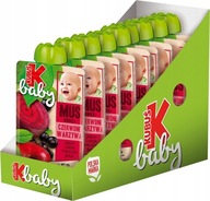 Kubuś Baby Mousse červená zelenina 100g x 9 kusov