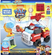 Mega Bloks Paw Patrol Hasičské auto 34 ks GYJ01