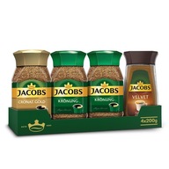 Jacobs instantná káva Kronung set 2x200g, Cronat Gold, Velvet