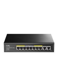 Switch CUDY GS1010PE 8-portový Gigabit PoE+ 120W 2xGbE Uplink