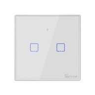 Dotykový vypínač svetiel WiFi + RF 433 Sonoff T2