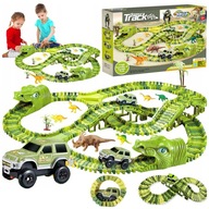 MEGA RACE TRACK DINOSAUR PARK MAGIC TRACK 271 prvkov 360cm XXXL TRACK