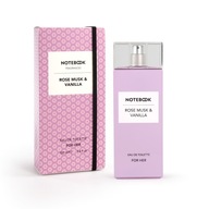 AQUOLINA NOTEBOOK ROSE MUSK VANILLA EDT 100ml EDT toaletná voda pre ŽENY