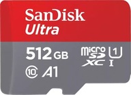 Karta Ultra MicroSDXC 512 GB Class 10 UHSI/U1 A1