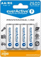 4x AA / R6 everActive Ni-MH 2600 mAh batérie