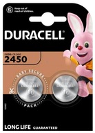 Duracell CR2450 lítiová gombíková batéria 2 ks