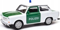 TRABANT 601 Polizei POLICE model kovový Welly 1:24