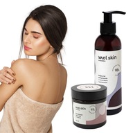 Mel Skin hydratačný kúpeľový GÉL + DEODORANT krémový set, jemný