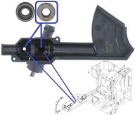 Tesnenie pivovarského ventilu Siemens EQ5 Bosch Vero