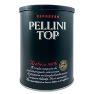 Špičková káva Pellini 250g plechovka, mletá Arabica 100%